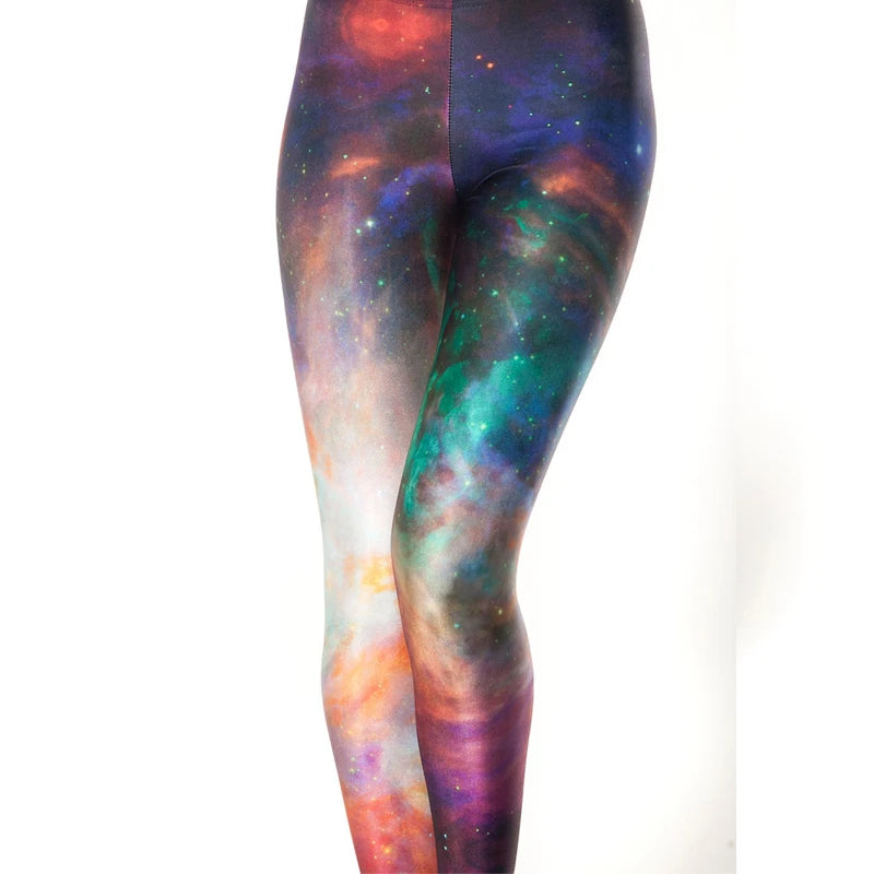 Punk Rock Printed Leggings | Eye-Catching Fantasy Fashion