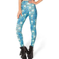 Punk Rock Printed Leggings | Eye-Catching Fantasy Fashion