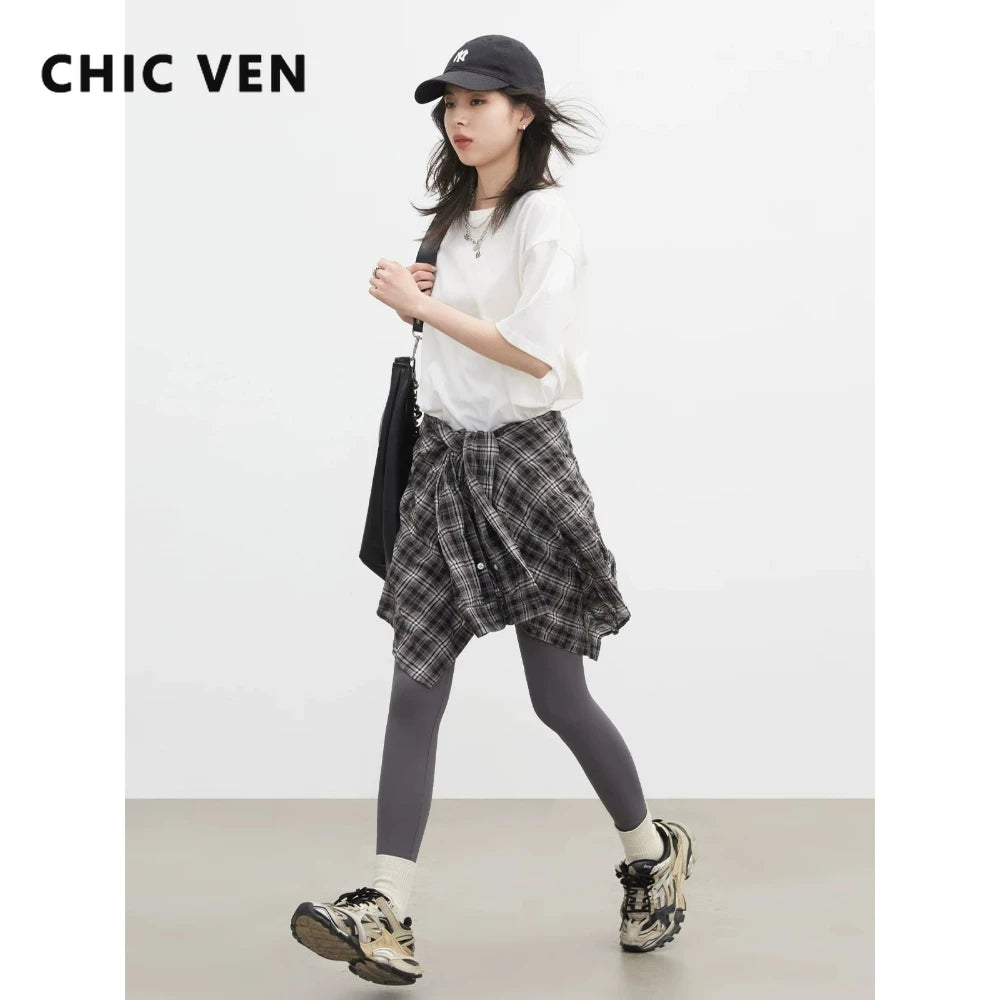 CHIC VEN Sculpt & Lift Leggings | High-Waist Fitness Essential