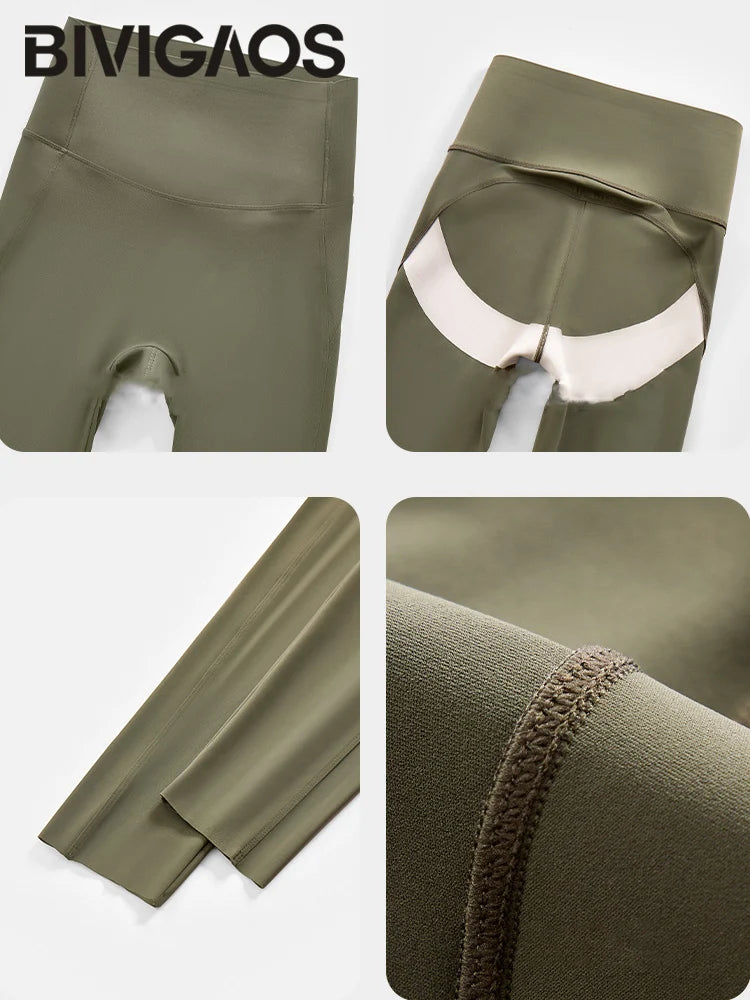 BIVIGAOS High-Waist Sport Leggings | Shape, Lift & Move with Confidence