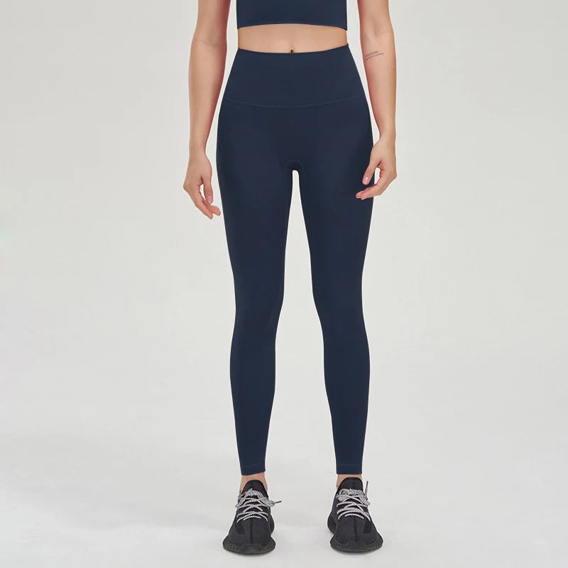 Feel Weightless. Look Amazing. Seamless High-Waist Leggings with a Second-Skin Feel and Flattering Push-Up Design.