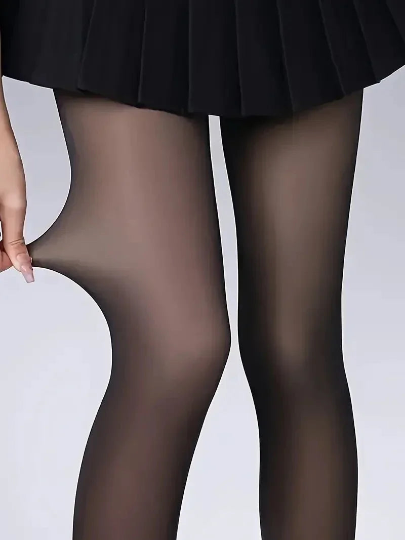 High-Stretch Thermal Leggings | Cozy, Sleek & Winter-Ready