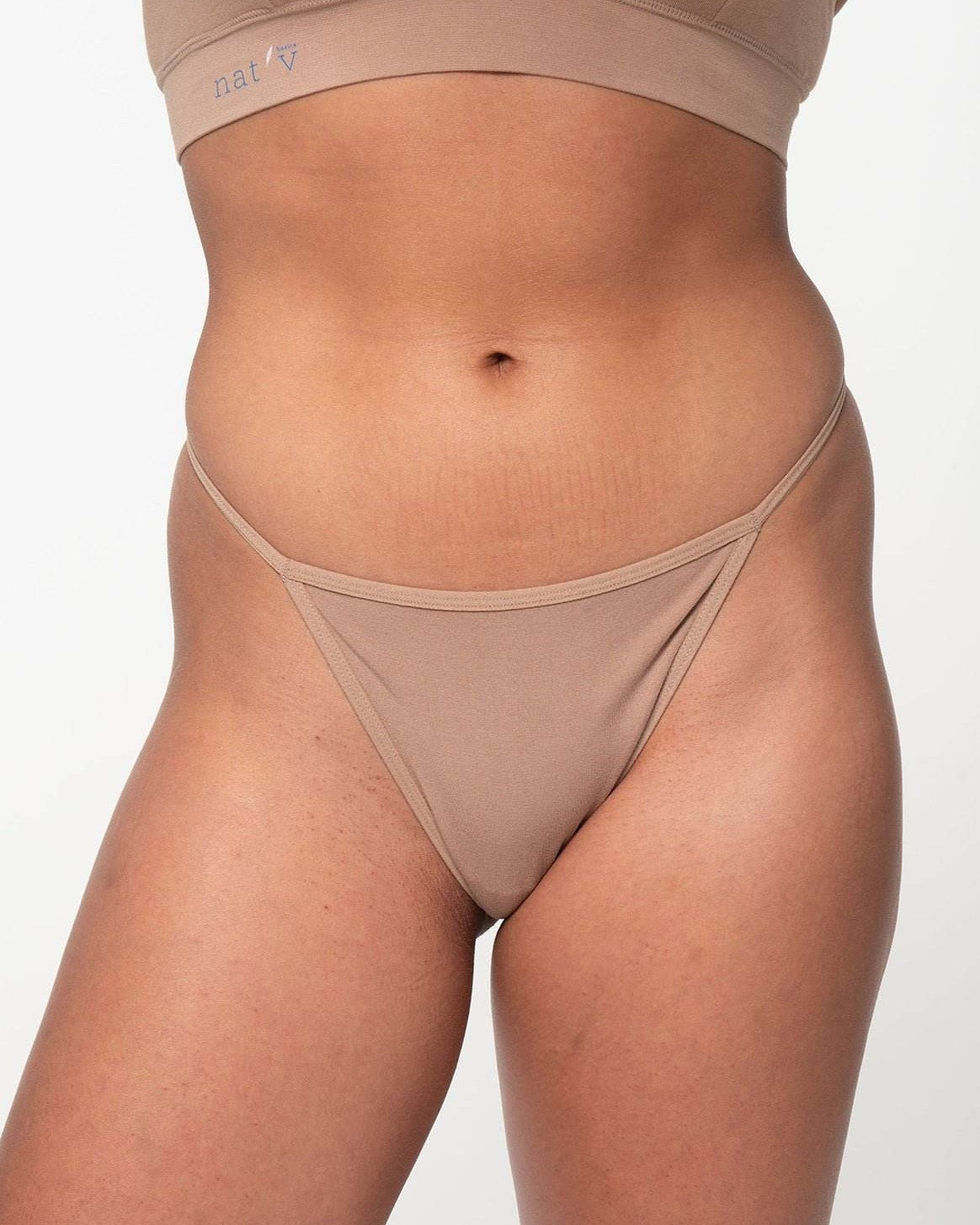 It's a G-String Modal Underwear - Chestnut